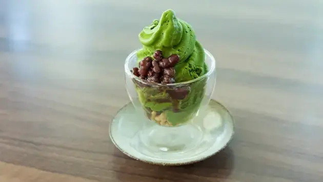濃茶ジェラート